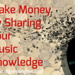 make money by sharing your music knowledge